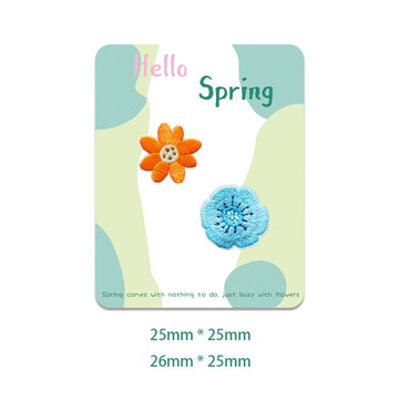 Wonder Flower Embroidered Patches - Multiple Designs Available - CheerCove