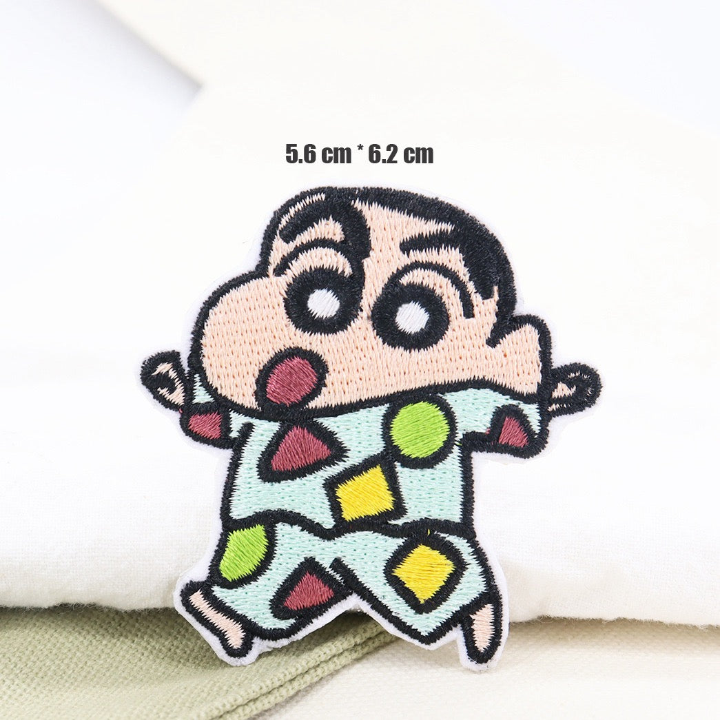 Playful Little Boy Patches (Stick-On)