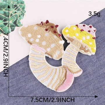 Fantasy Mushroom Patches(Stick-On)