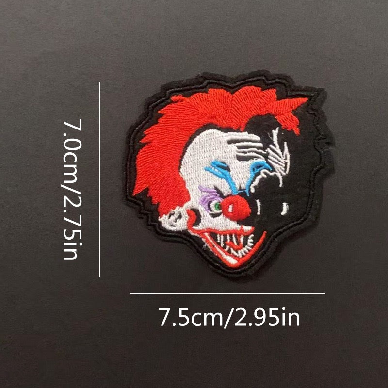 Jester Monster Patches (Iron-On)