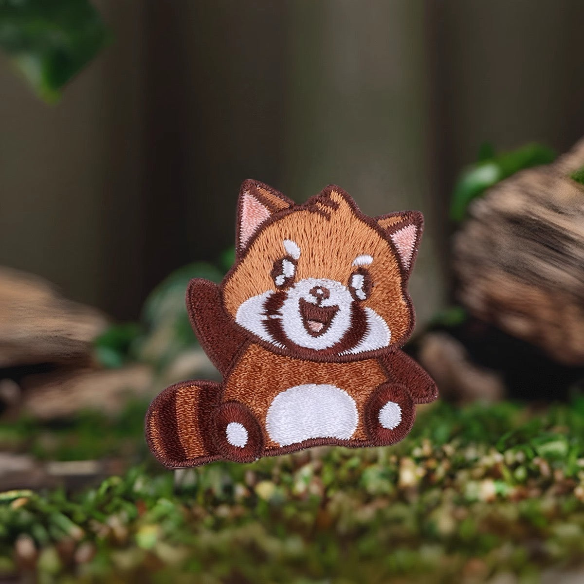 Happy Little Panda Patches (Stick-On)