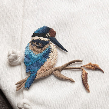 Vibrant Bird Patches (Iron-On)