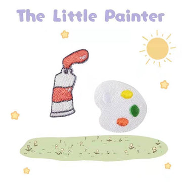 Energetic Little Painter Patches(Stick-On)