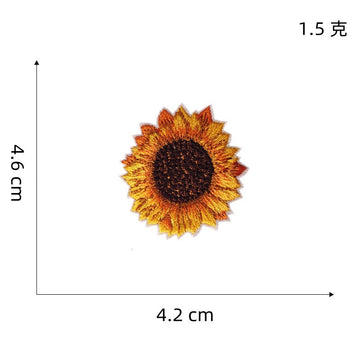 Bees, Daisies & Sunflowers Patches (Iron-On)