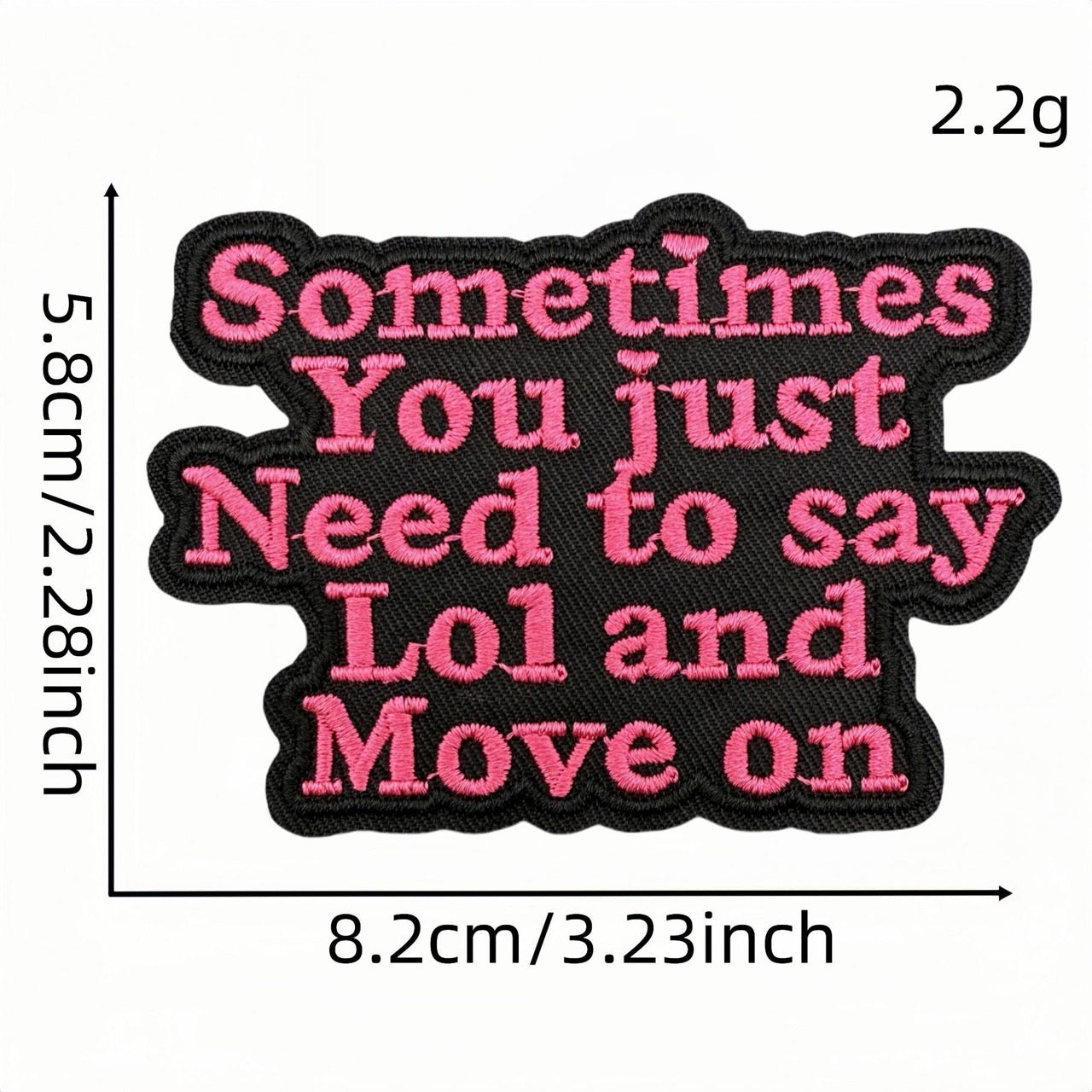 Dark & Gothic Phrases ② Patches (Iron-On)
