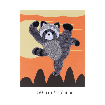 Kung Fu Raccoon Embroidered Patches - Multiple Designs Available - CheerCove