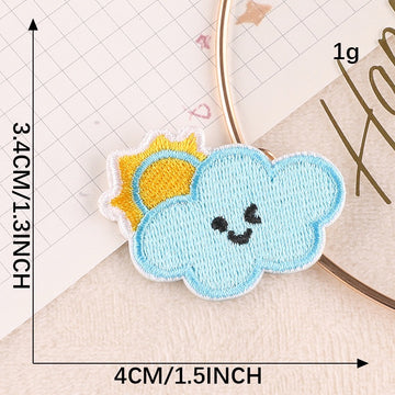 Wonderful Day Embroidered Patches - Multiple Designs Available - CheerCove