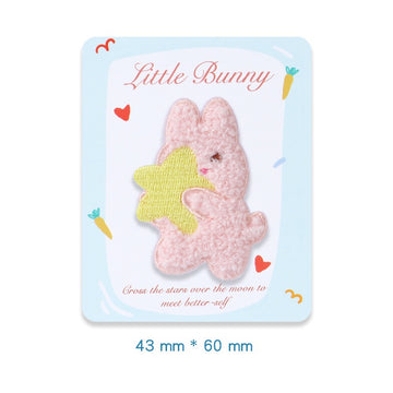 Magical Pink Rabbit Embroidered Patches - Multiple Designs Available - CheerCove