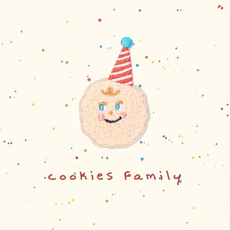 Cookies Family Embroidered Patches - Multiple Designs Available - CheerCove