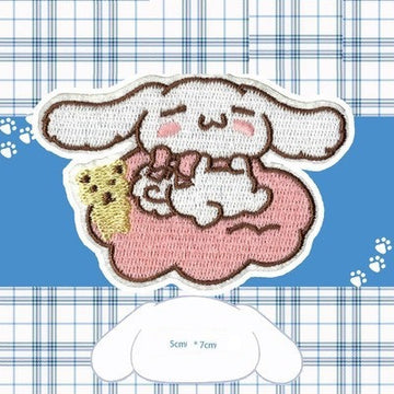 Cinnamon Swirl Pup Patches (Stick-On)