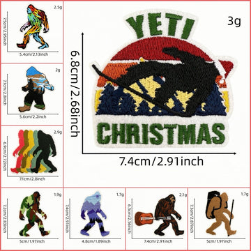 Gorilla ② Patches (Iron-On)