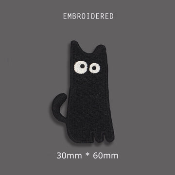 Cute Black Cat Patches(Stick-On)
