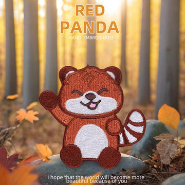 Sunny Red Panda Patches (Stick-On)