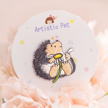 Happy Hedgehog Embroidered Patches - Multiple Designs Available - CheerCove