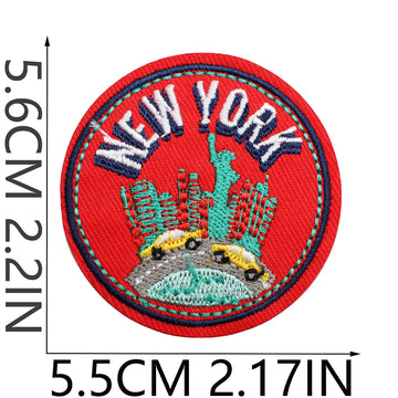 New York Patches (Iron-On)