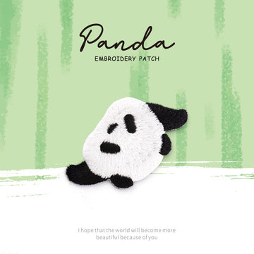 Baby Panda Embroidered Patches - Multiple Designs Available - CheerCove