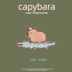 Chill Capybara Patches (Stick-On)
