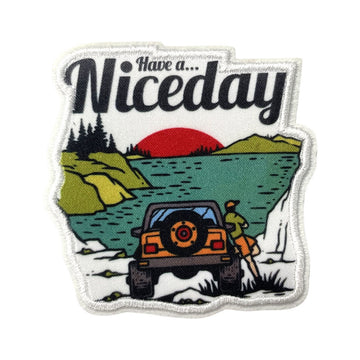 Wilderness Camping Patches (Iron-On) - CheerCove
