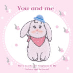 Couple Rabbits Embroidered Patches - Multiple Designs Available - CheerCove