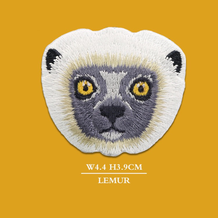 Animal Portrait Patches (Stick-On)