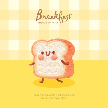 Breakfast Embroidered Patches - Multiple Designs Available - CheerCove