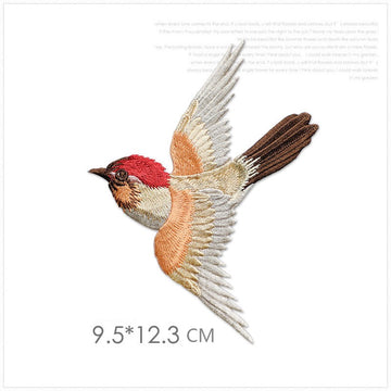 Auspicious Eastern Bird Patches(Stick-On)