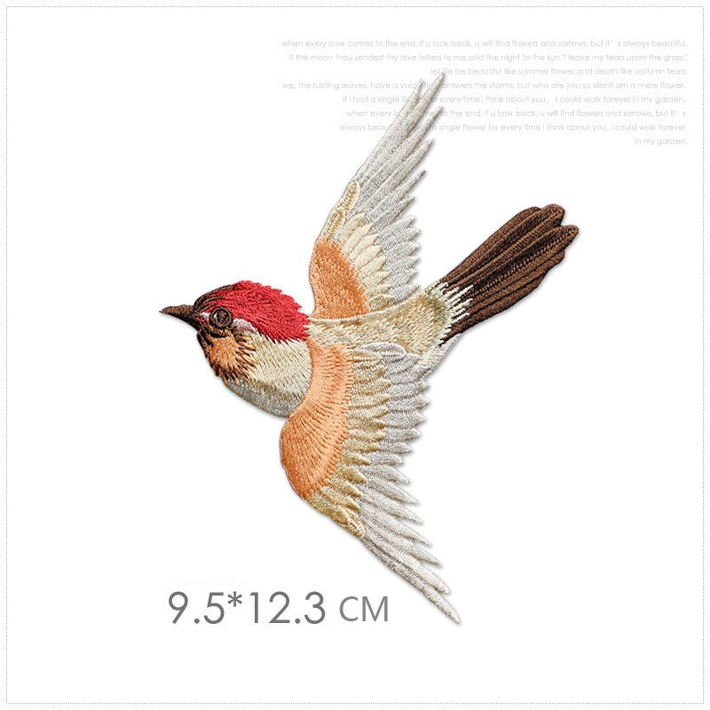 Auspicious Eastern Bird Patches(Stick-On)