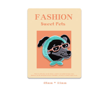 Fashion Dog  Patches (Stick-On)