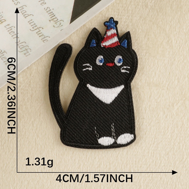 Funny Pet Embroidered Patches ① - Multiple Designs Available - CheerCove