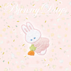 Red & Pink Bunny Embroidered Patches - Multiple Designs Available - CheerCove