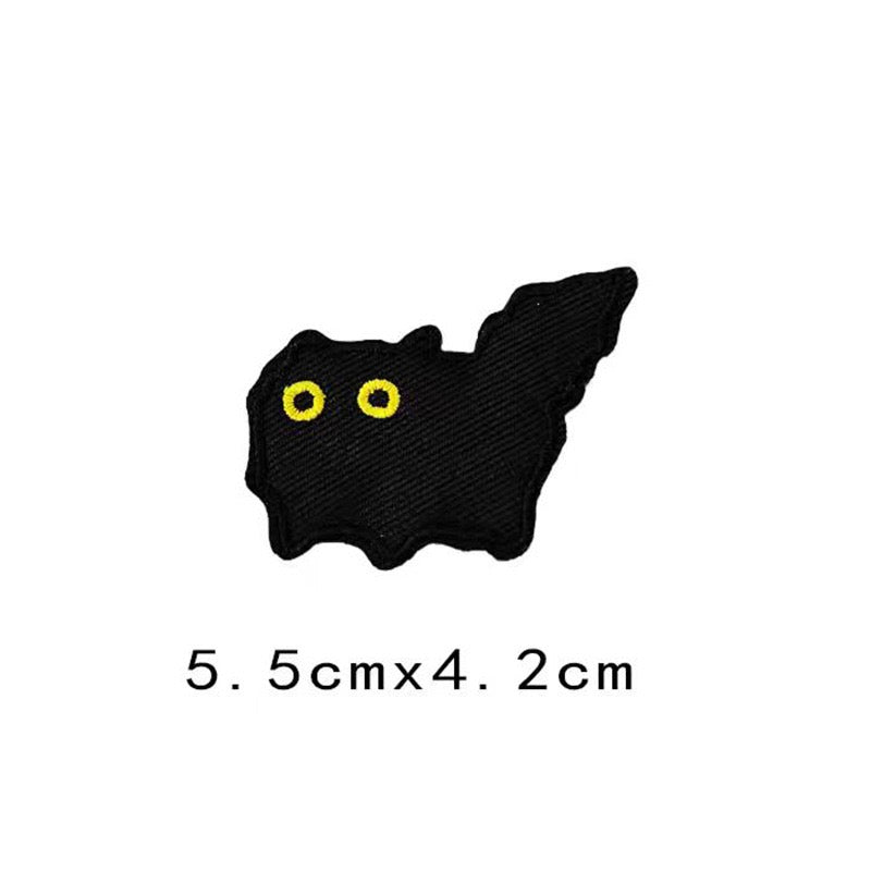 Monochrome Cats Patches (Stick-On) - CheerCove