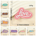 Rainbow Words Embroidered Patches ② - Multiple Designs Available - CheerCove