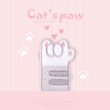 Cat's Paw Embroidered Patches - Multiple Designs Available - CheerCove
