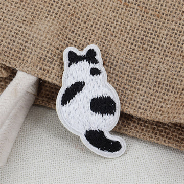 Cute Cat from Behind Patches(Stick-On)