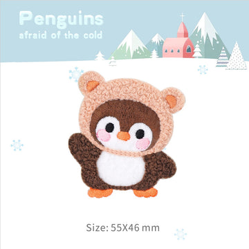 Penguin Embroidered Patches - Multiple Designs Available - CheerCove