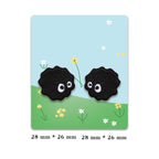 Black Coal Ball Embroidered Patches - Multiple Designs Available - CheerCove