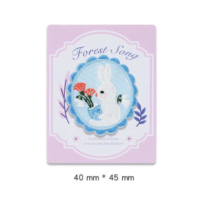 Forest Song Embroidered Patches - Multiple Designs Available - CheerCove