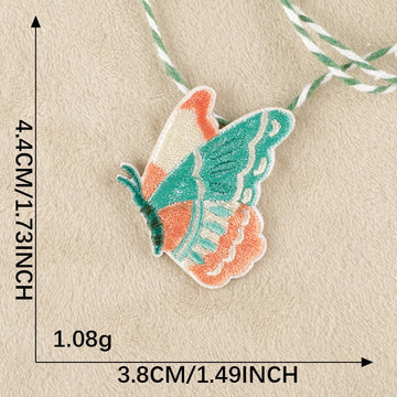 Botanical Butterfly Embroidered Patches - Multiple Designs Available - CheerCove