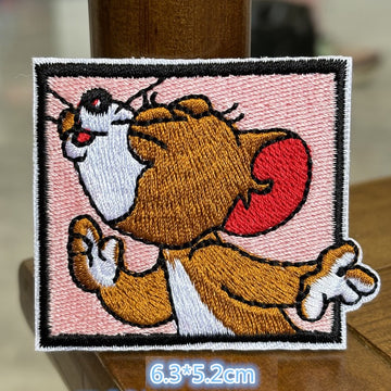 Mouse and Cat Patches(Stick-On)