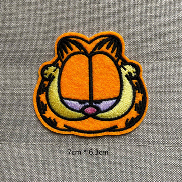 Orange Cat Patches (Iron-On)