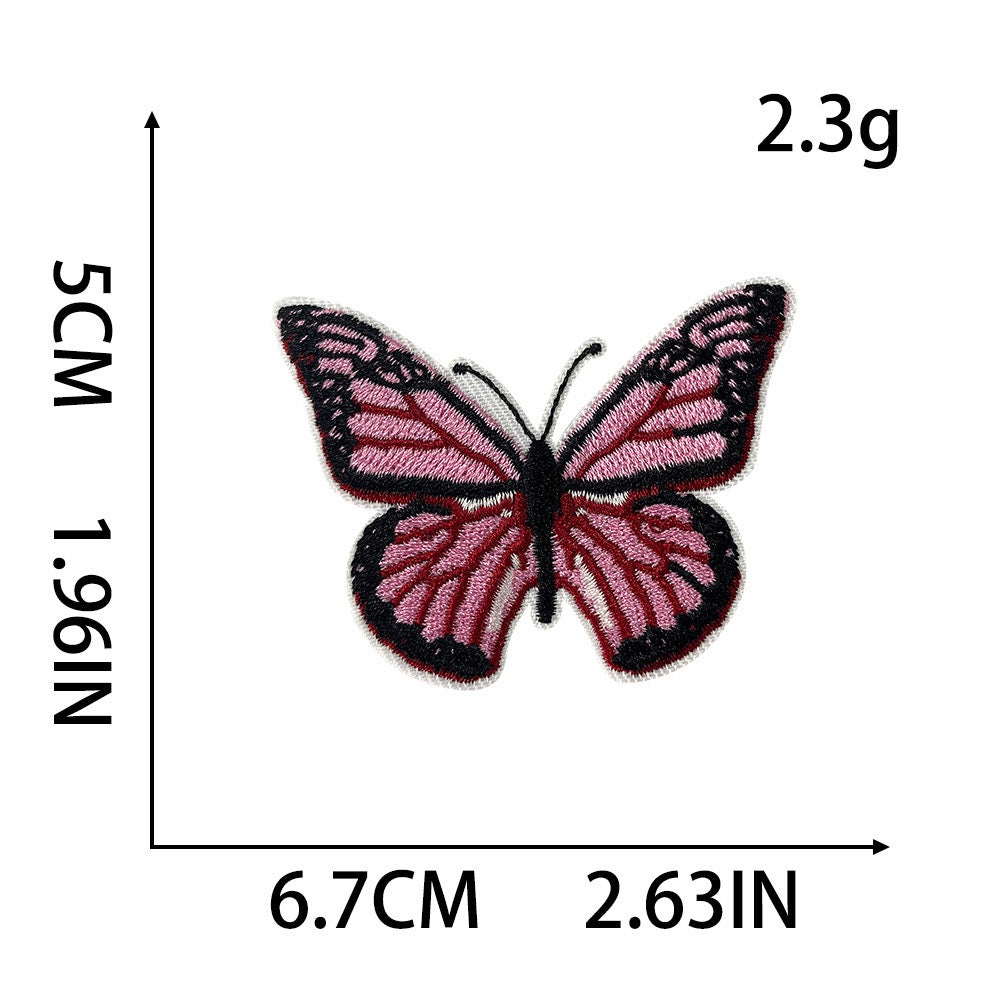 Colorful Butterfly Patches (Iron-On) - CheerCove