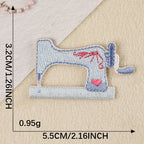 Sewing Tools Embroidered Patches - Multiple Designs Available - CheerCove