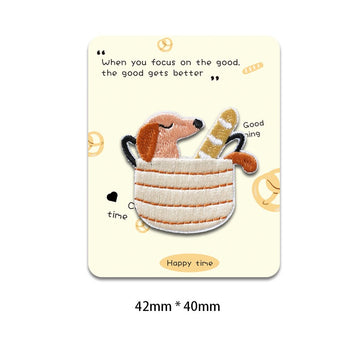 Baking Dog Embroidered Patches - Multiple Designs Available - CheerCove