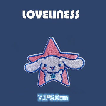 Long-Eared Puppy Patches (Stick-On)