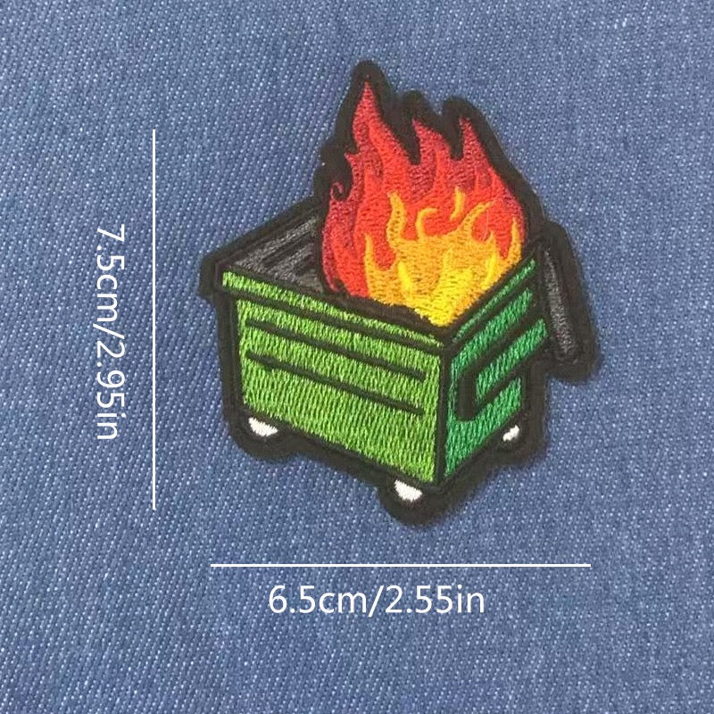 Fire Patches (Iron-On)