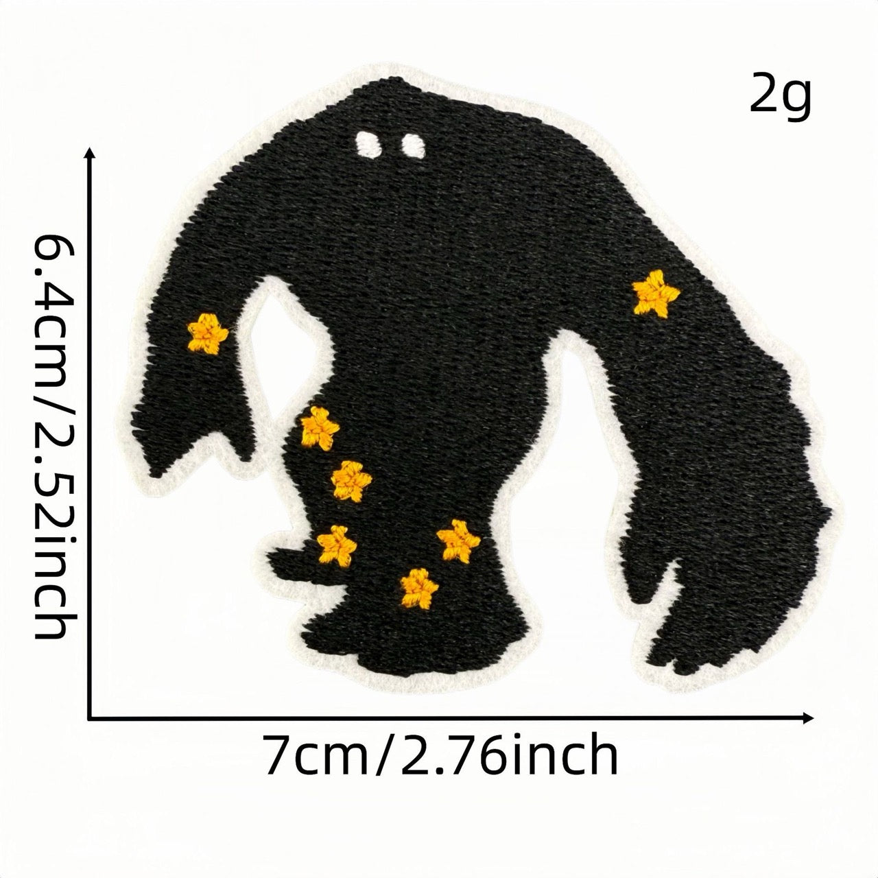 Gorilla ① Patches (Iron-On)