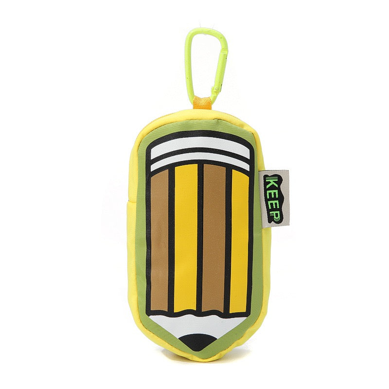 Pencil-Shaped Mini Pouches