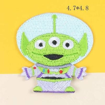 Three-Eyed Alien Patches (Stick-On)