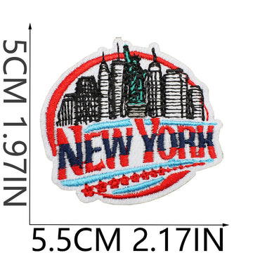 I Love NY Patches (Iron-On)