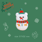 Marry Christmas Patches(Stick-On)